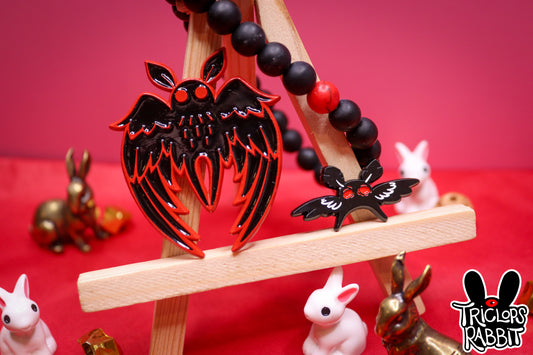 Mothman Enamel Pins