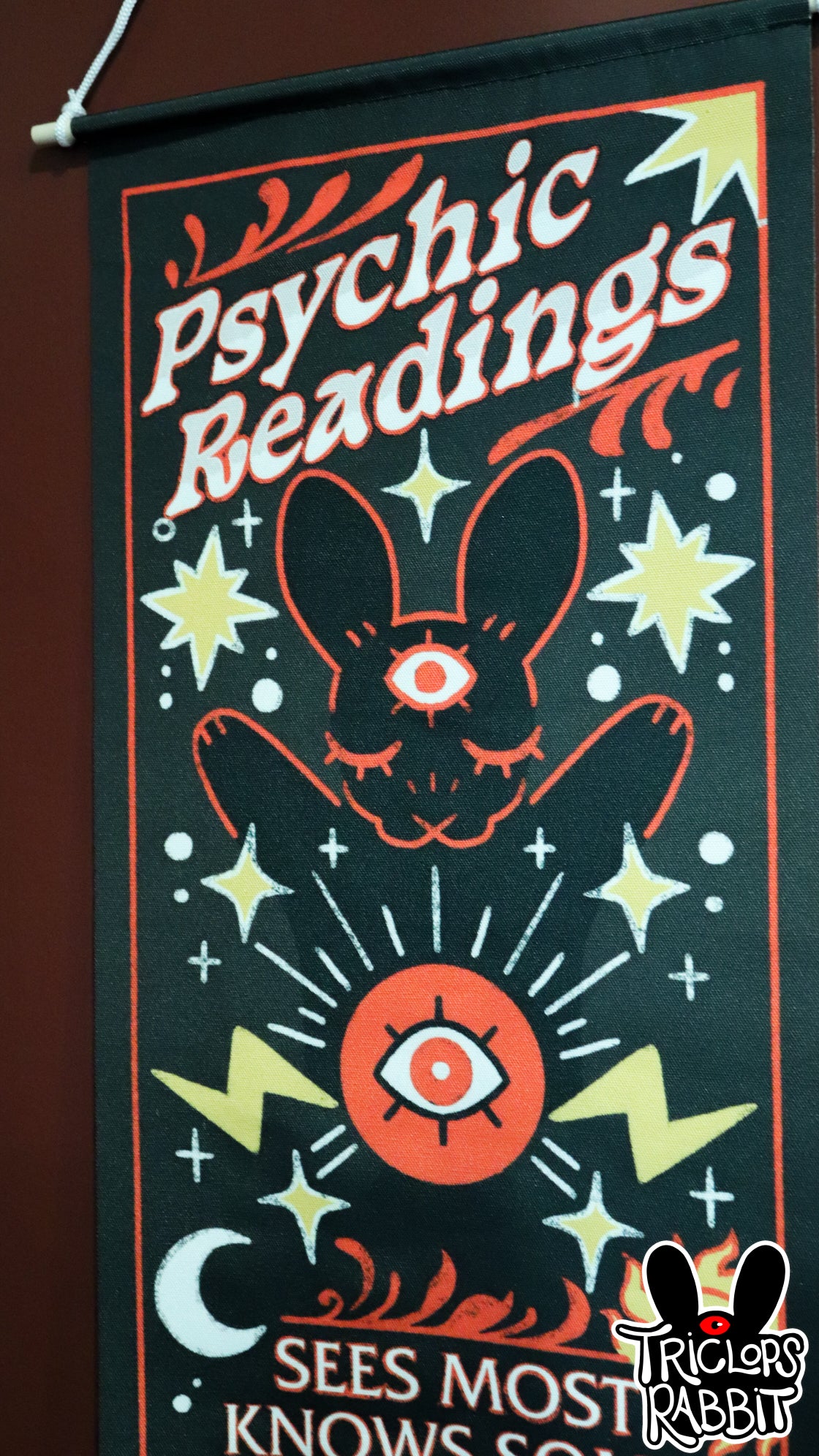 Psychic Readings Hanging Tapestry