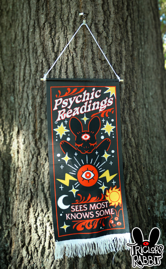 Psychic Readings Hanging Tapestry