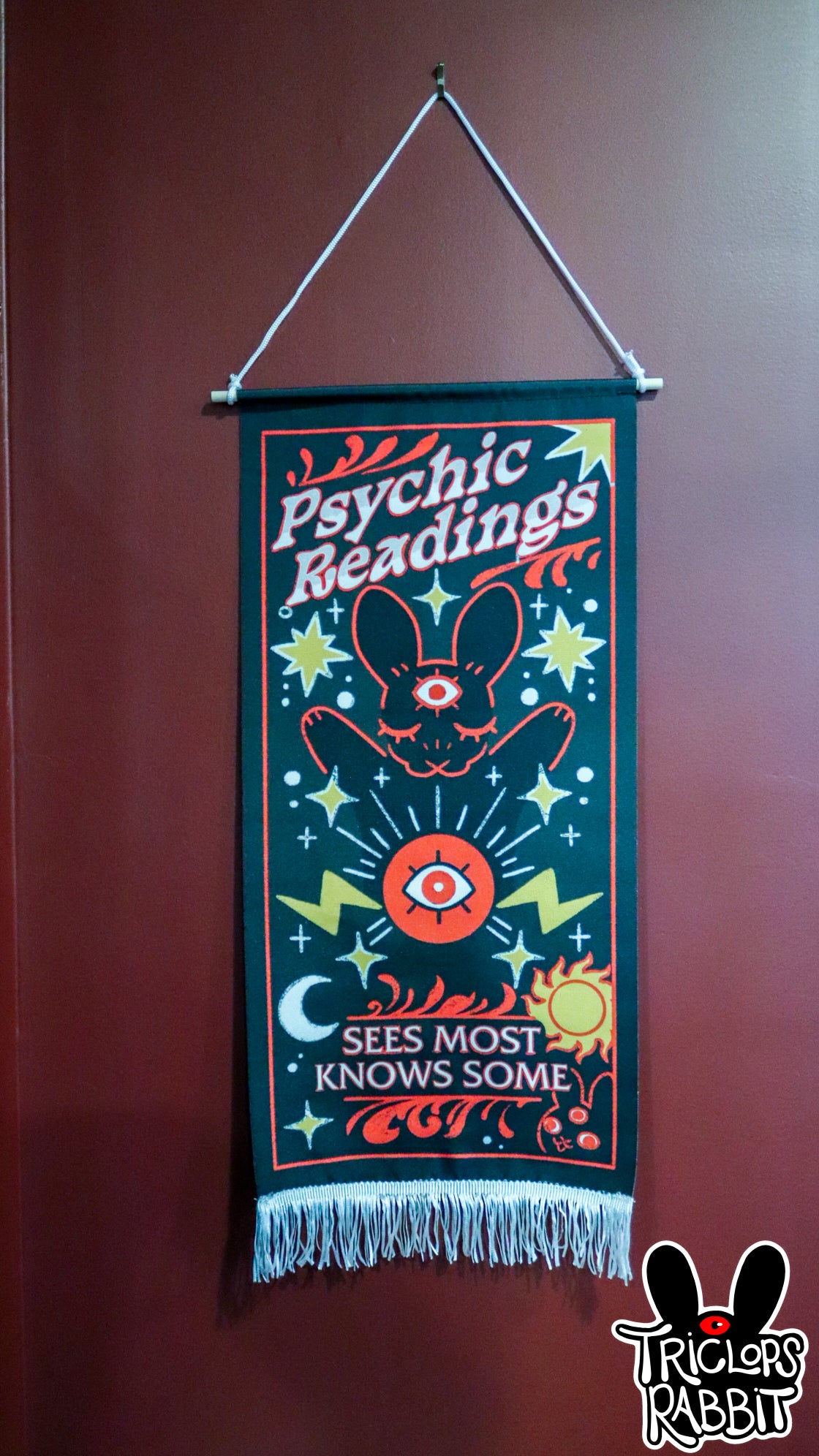 Psychic Readings Hanging Tapestry