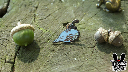California Quail Mini Pin