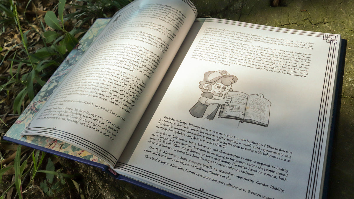 Reading Between the Falls - A Gravity Falls Nonfiction Zine (Physical)