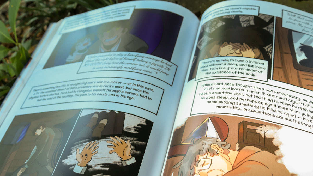 Reading Between the Falls - A Gravity Falls Nonfiction Zine (Physical)