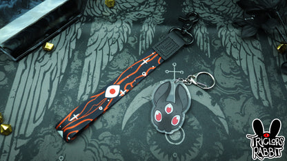 Triclops Rabbit Wrist/Neck Lanyard and Keychain