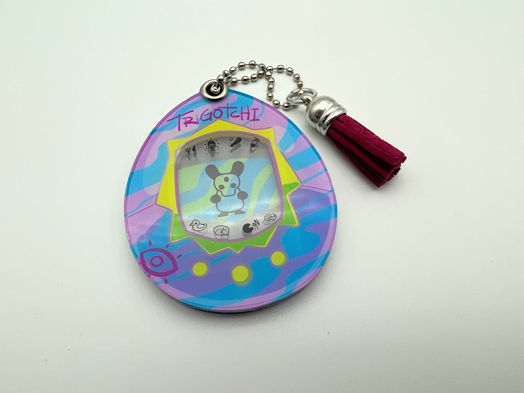 Virtual Pet Photo Frame Keychain