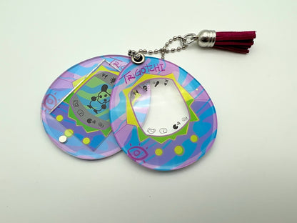 Virtual Pet Photo Frame Keychain